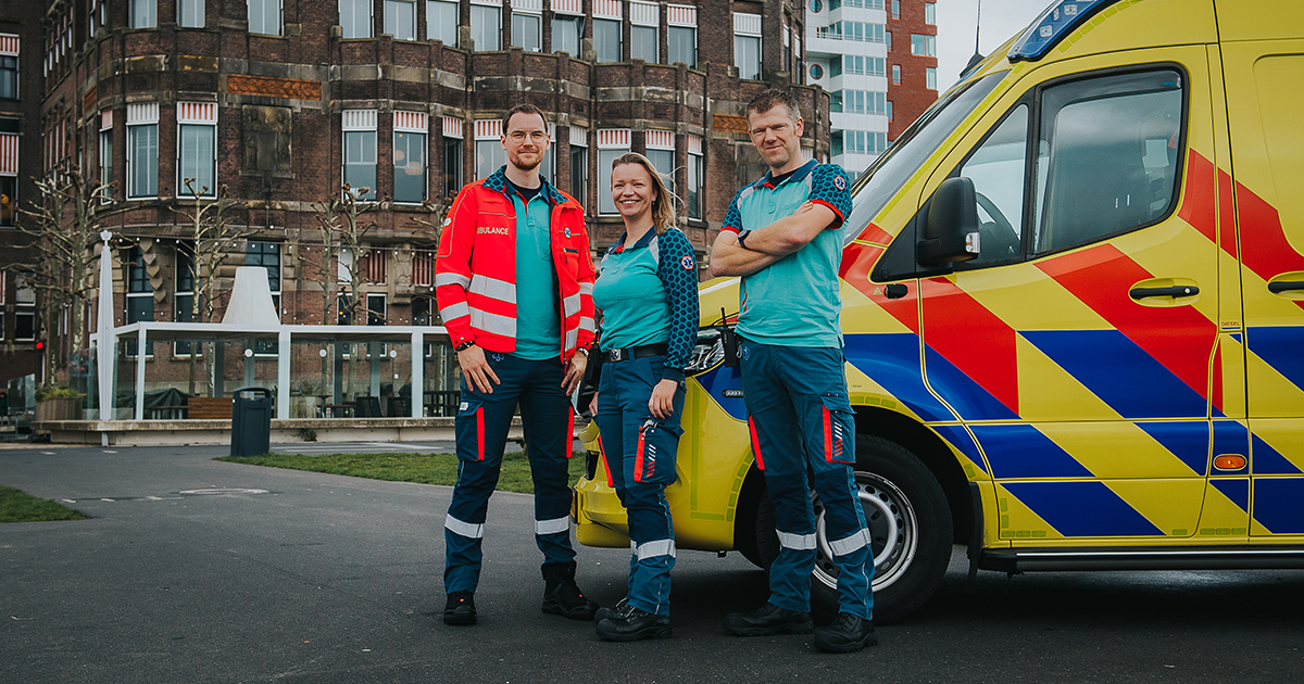 Ambulanceverpleegkundige Bij Rotterdam Rijnmond